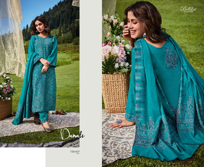 Faariah By Belliza Designer Heavy Pashmina Salwar Kameez Catalog